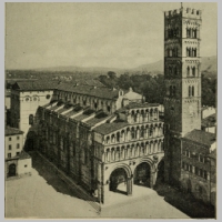 Lucca, La cattedrale di San Martino (Duomo di Lucca) e il suo campanile, photo Internet Archive Book Images, Wikipedia.jpg